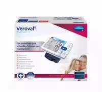 Veroval Compact Handgelenk Blutdruckmessgerät Schwarz 1 St