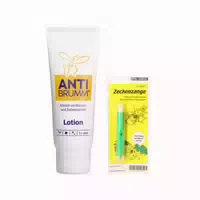 Antibrumm Lotion Zeckenzange Set 1 st Sparset