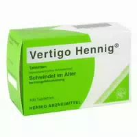 Vertigo Hennig Tabletten