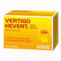 Vertigo Hevert Sl Tabletten