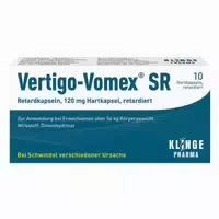 Vertigo Vomex Sr Retardkapseln 10 st Retard Kapseln