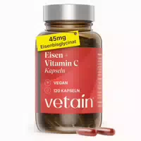 Vetain Eisen 45mg Aus Eisenbisglycinat 250mg Vitamin C 120 St