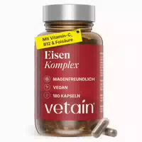 Vetain Eisen Komplex 20mg Eisen Mit Vitamin C, Kupfer 180 St