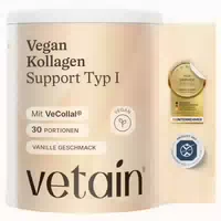 Vetain Kollagen Pulver Typ 1 Mit Vecollal Haut, Haare 300 G