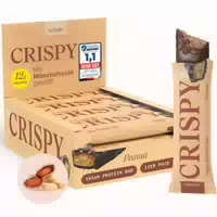 Vetain Proteinriegel Vegan Crispy Peanut 12g Eiweiß ohne Zuckerzusatz & Palmöl