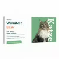 Wurmtest Basic Katze Inkl Spulwürmer, Hakenwürmer & Co 1 st
