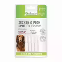 Vetlando Citrolyptus Zecken und Floh Spot On Pipetten für Hunde