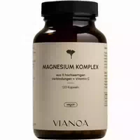 Vianoa Magnesium Komplex 11 Magnesiumformen Vitamin C, Vegan