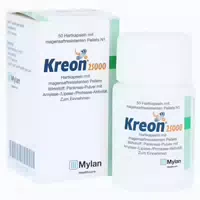 Kreon 25 000 Hartkps M Magensaftr Überz 50 St