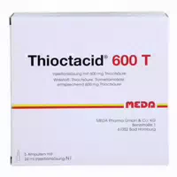 Thioctacid 600 T Injektionslösung 5x24 ml Injektionslösung