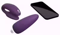 Paarvibrator „chorus“ mit Squeeze Fernbedienung