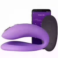 Paarvibrator „sync Go“ mit 10 Vibrationsmodi Per App