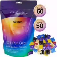 Vibratissimo Kondome Fruit Color 57mm