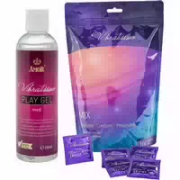 Vibratissimo Kondome Mix Play Gel Set