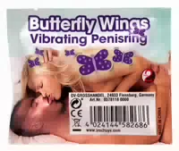 Vibro Penisring „butterfly Wings“ Mit Genopptem Klitorisreizer