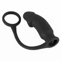 Vibro Penisring „ring Plug“ | Penis Hodenring Mit Vibro Analplug | Black Velvets
