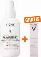 Vichy Capital Soleil Uv Age Daily Lsf50 80 ml Gratis Vichy Capital Soleil Uv Age Daily Lsf50 15 ml