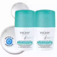 Vichy Deo Roll On Anti Flecken 48h 2x50 Ml Creme
