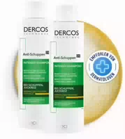 Vichy Dercos Anti Schuppen Shampoo für Trockene Kopfhaut 2 X 200 ml