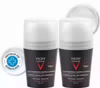 Vichy Homme Deo Roll On Antitranspirant 72h 2 X 50 ml