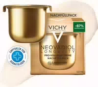 Vichy Neovadiol Longevity Pro Volumen Creme mit Innovativer Longevisia Technologie für Mehr Volumen in 5 Gesichtspartien – Speziell für Reife Haut Refill