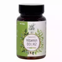Viecare Vitamin D3 K2, 180 Tabletten, Vegetarisch 180 Stück