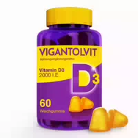 Vigantolvit 2000 I E Vitamin D3 Weichgummis