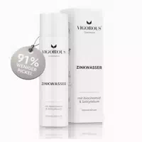 Vigorous Zinkwasser 120 Ml Für Reines Hautbild 3 X 120 Ml