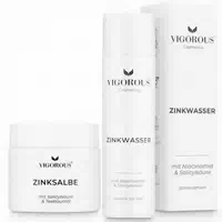 Vigorous Anti Akne Routine Set gegen Akne, Pickel und Unreine Haut