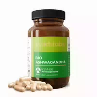 Viktilabs Bio Ashwagandha: Hochwertiger Wurzelextrakt mit Withanoliden Ksm 66