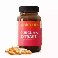 Viktilabs Curcuma Komplex: mit 95% Curcuminoiden & Piperin