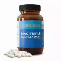 Viktilabs Mag Triple Daily: Hochverträglicher Dreifach Magnesium Komplex ohne Citrate