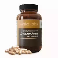 Viktilabs Premium Löwenmähne Hericium Erinaceus : Vitalpilz mit Vitamin C