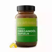 Viktilabs Premium Oreganoöl Kapseln: mit 80 mg Carvacrol und Olivenöl