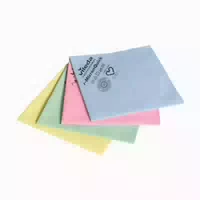 Vileda Professional R Micronquick Microfasertuch – Recyceltes Tuch mit 32 Fach Gesplitteter Microfaser 1 Packung = 5 Tücher, Grün