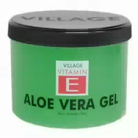 Village Cosmetics Bodycreme Aloe Vera Gel mit Vitamin E