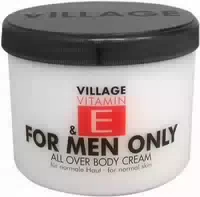 Village Vitamin E For Men Only All Over Body Cream