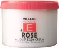 Village Vitamin E Rose All Over Body Cream