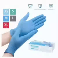 Nitril Handschuh_intco_synguard M 100stk Box 100 St