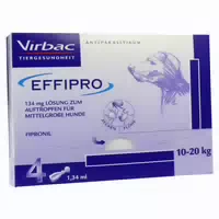 Effipro 134 Mg Vet Lösung Zum Auftropfen Mittelgroße Hunde