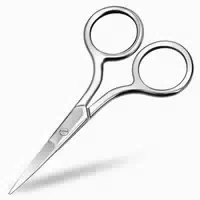 Multifunktionale Augenbrauenschere aus Edelstahl Haartrimm 1 st