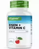 Vit4ever Eisen Vitamin C Eisenbisglycinat