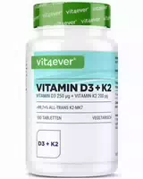 Vit4ever Vitamin D3 10 000 I E Vitamin K2 200 Mcg