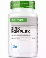 Vit4ever Zink Advanced Zinkbisglycinat L Histidin