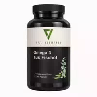 Vita Elements Omega 3 aus Fischöl Kapseln 365 st