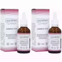 Vita Natura Vitamin D3 1000 I E K2 20 Μg Tropfen