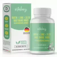 Vitabay D Biotin 10â¯mg Depot Selen 110â¯mcg Zink 10â¯mg Tablet