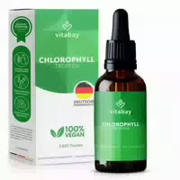 Vitabay Chlorophyll Tropfen aus Alfalfa und Chlorella