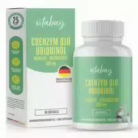Vitabay Coenzym Q10 Ubiquinol 200 mg Bioaktiv Hochdosiert 120 st