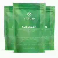 Collagen Peptid  Pulver Typ 1 3,5,10 Vit C & Biotin 2000 g